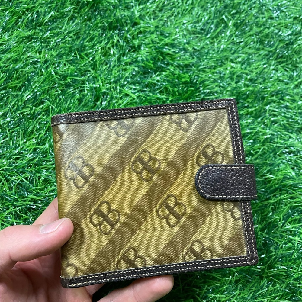 Vintage Balenciaga Wallet designer bifold leather
